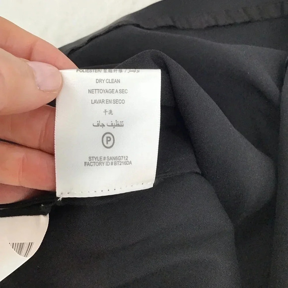 BCBGMAXAZRIA Silk Sheath Lace & Ruffle Front Cocktail Party Dress NWT Size 4 - Picture 10 of 11